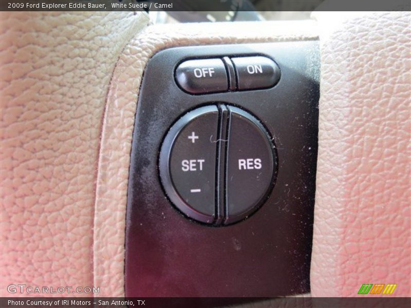 White Suede / Camel 2009 Ford Explorer Eddie Bauer