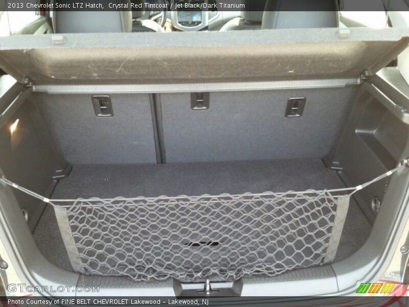 Crystal Red Tintcoat / Jet Black/Dark Titanium 2013 Chevrolet Sonic LTZ Hatch