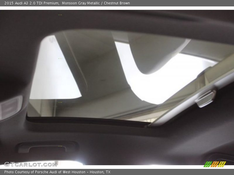 Monsoon Gray Metallic / Chestnut Brown 2015 Audi A3 2.0 TDI Premium