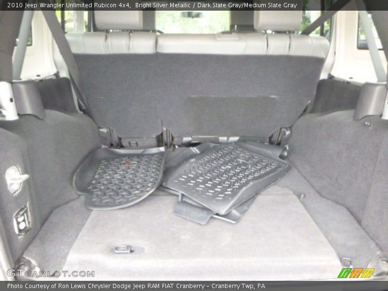 Bright Silver Metallic / Dark Slate Gray/Medium Slate Gray 2010 Jeep Wrangler Unlimited Rubicon 4x4