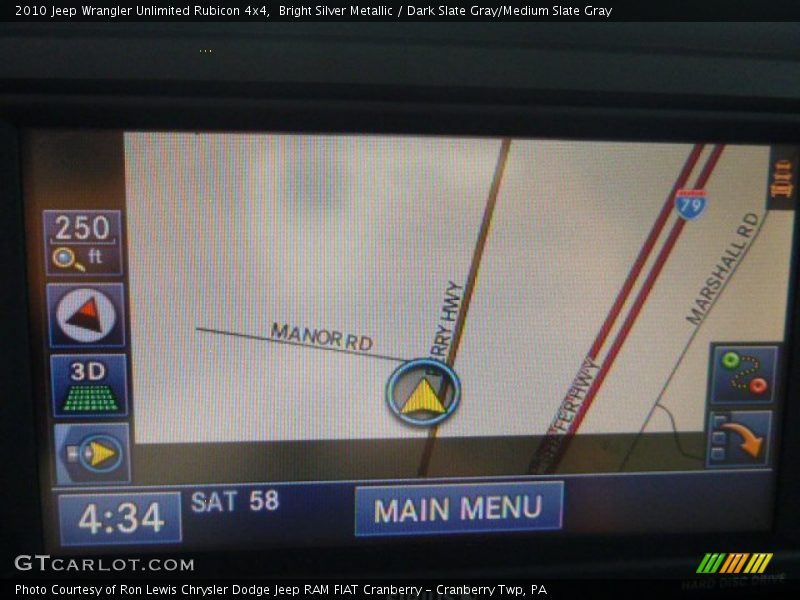 Bright Silver Metallic / Dark Slate Gray/Medium Slate Gray 2010 Jeep Wrangler Unlimited Rubicon 4x4