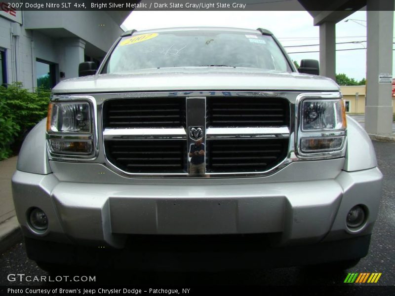 Bright Silver Metallic / Dark Slate Gray/Light Slate Gray 2007 Dodge Nitro SLT 4x4