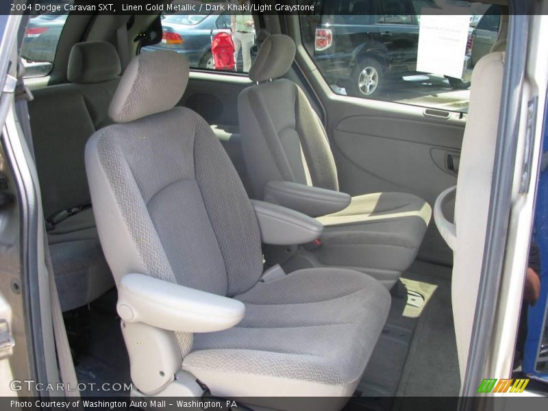 Linen Gold Metallic / Dark Khaki/Light Graystone 2004 Dodge Caravan SXT