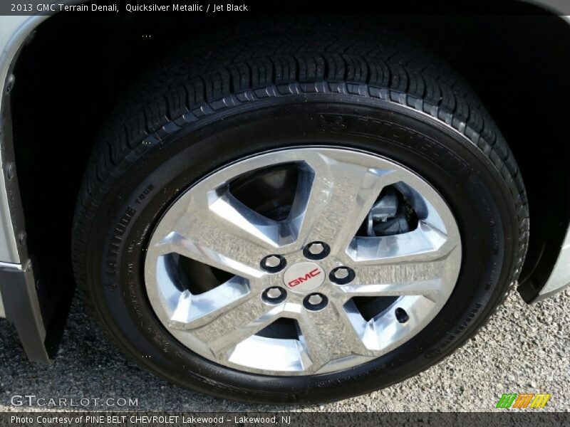 Quicksilver Metallic / Jet Black 2013 GMC Terrain Denali