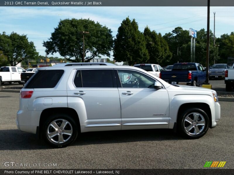 Quicksilver Metallic / Jet Black 2013 GMC Terrain Denali