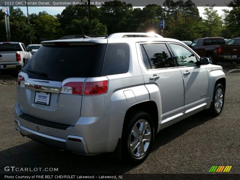 Quicksilver Metallic / Jet Black 2013 GMC Terrain Denali