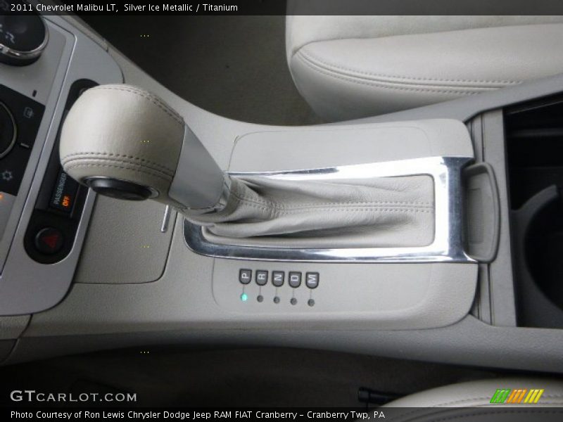 Silver Ice Metallic / Titanium 2011 Chevrolet Malibu LT
