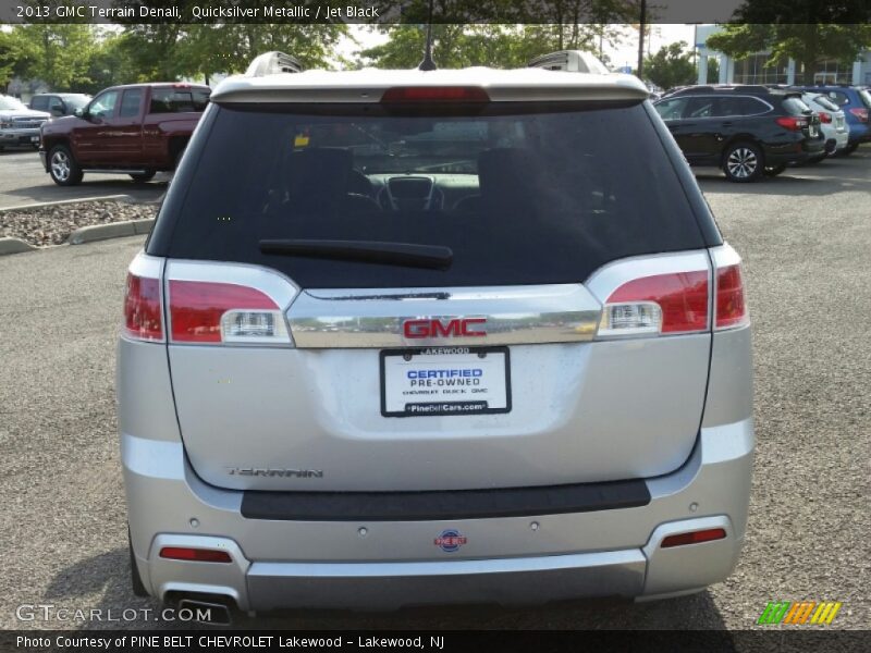 Quicksilver Metallic / Jet Black 2013 GMC Terrain Denali