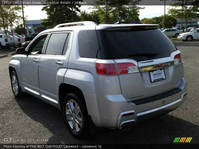 Quicksilver Metallic / Jet Black 2013 GMC Terrain Denali