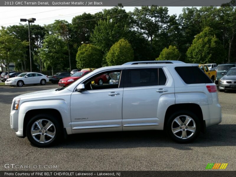 Quicksilver Metallic / Jet Black 2013 GMC Terrain Denali