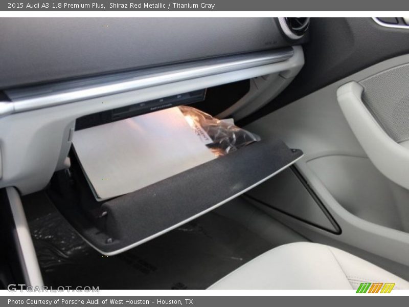 Shiraz Red Metallic / Titanium Gray 2015 Audi A3 1.8 Premium Plus