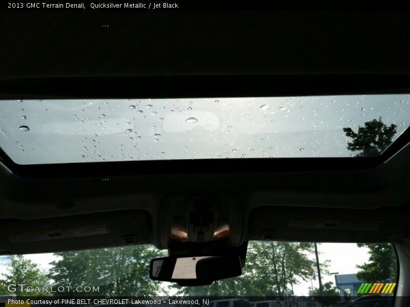 Quicksilver Metallic / Jet Black 2013 GMC Terrain Denali