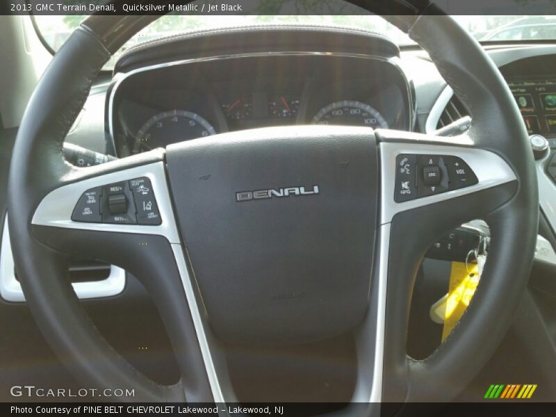 Quicksilver Metallic / Jet Black 2013 GMC Terrain Denali