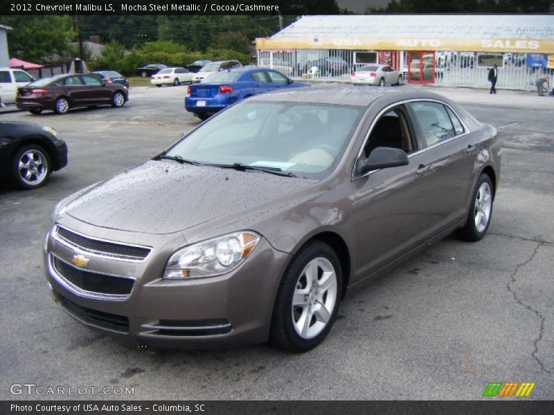 Mocha Steel Metallic / Cocoa/Cashmere 2012 Chevrolet Malibu LS