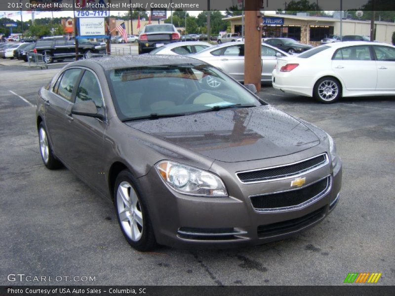 Mocha Steel Metallic / Cocoa/Cashmere 2012 Chevrolet Malibu LS