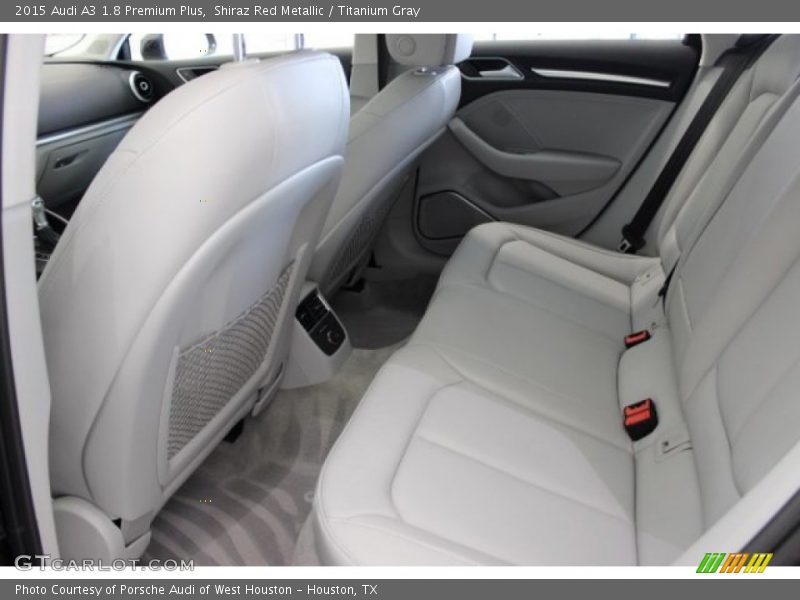 Rear Seat of 2015 A3 1.8 Premium Plus
