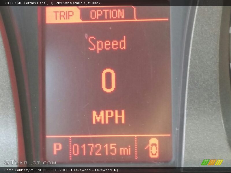 Quicksilver Metallic / Jet Black 2013 GMC Terrain Denali