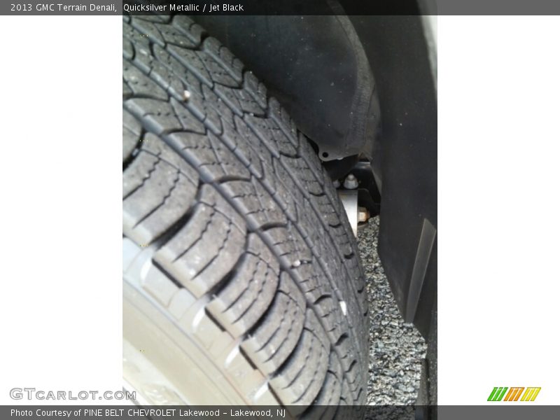 Quicksilver Metallic / Jet Black 2013 GMC Terrain Denali
