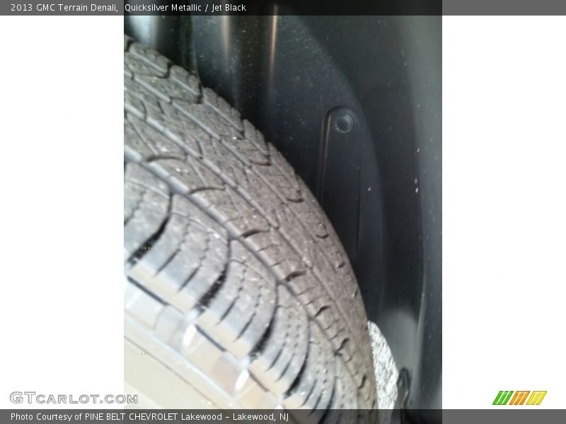 Quicksilver Metallic / Jet Black 2013 GMC Terrain Denali