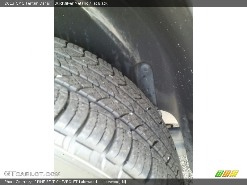 Quicksilver Metallic / Jet Black 2013 GMC Terrain Denali