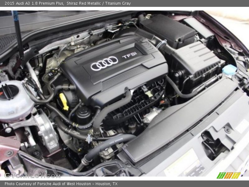  2015 A3 1.8 Premium Plus Engine - 1.8 Liter Turbocharged/TFSI DOHC 16-Valve VVT 4 Cylinder