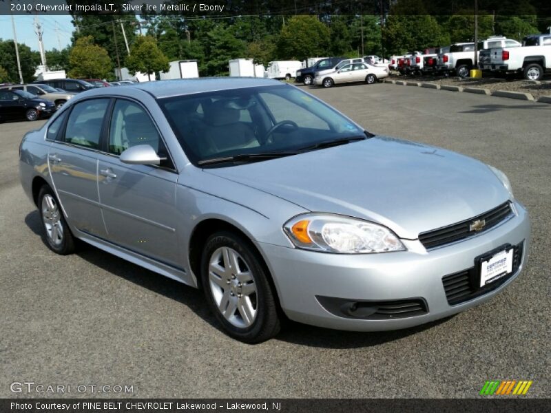 Silver Ice Metallic / Ebony 2010 Chevrolet Impala LT