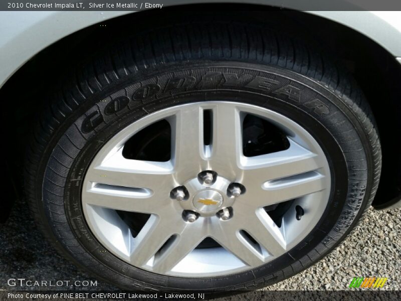 Silver Ice Metallic / Ebony 2010 Chevrolet Impala LT