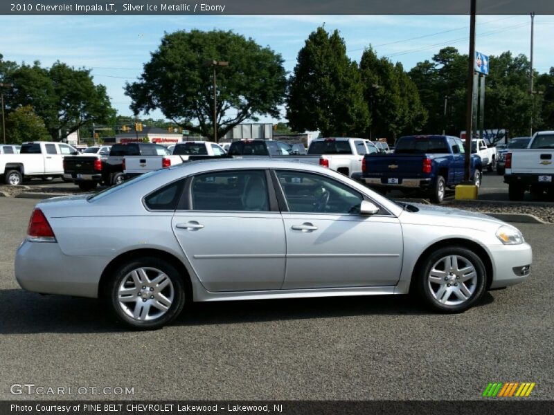 Silver Ice Metallic / Ebony 2010 Chevrolet Impala LT