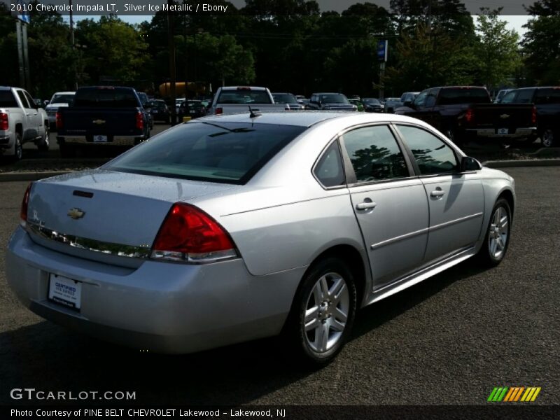 Silver Ice Metallic / Ebony 2010 Chevrolet Impala LT