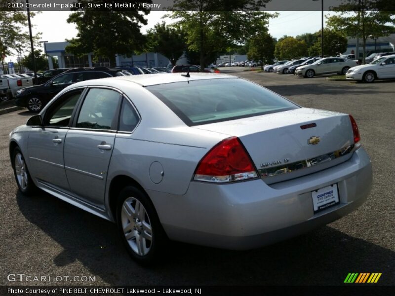 Silver Ice Metallic / Ebony 2010 Chevrolet Impala LT