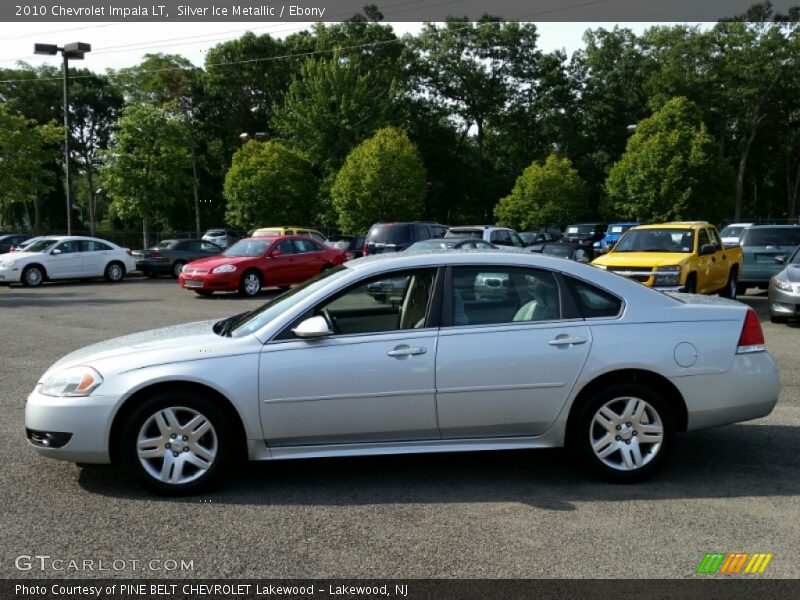 Silver Ice Metallic / Ebony 2010 Chevrolet Impala LT