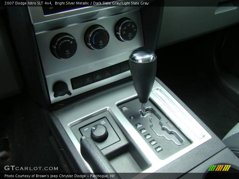 Bright Silver Metallic / Dark Slate Gray/Light Slate Gray 2007 Dodge Nitro SLT 4x4