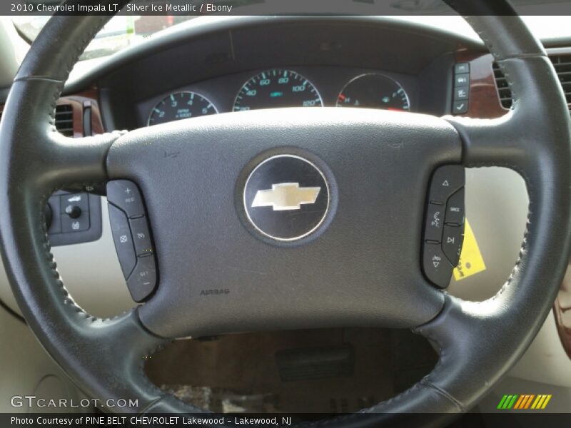 Silver Ice Metallic / Ebony 2010 Chevrolet Impala LT
