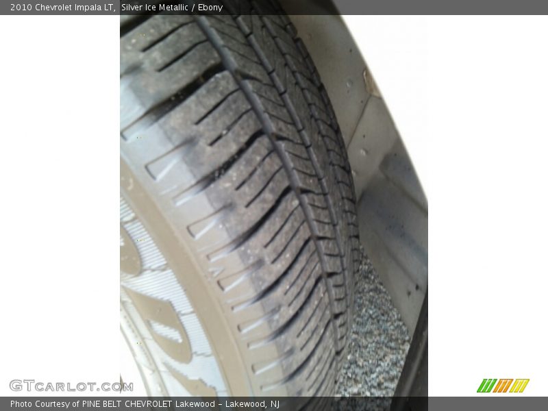 Silver Ice Metallic / Ebony 2010 Chevrolet Impala LT