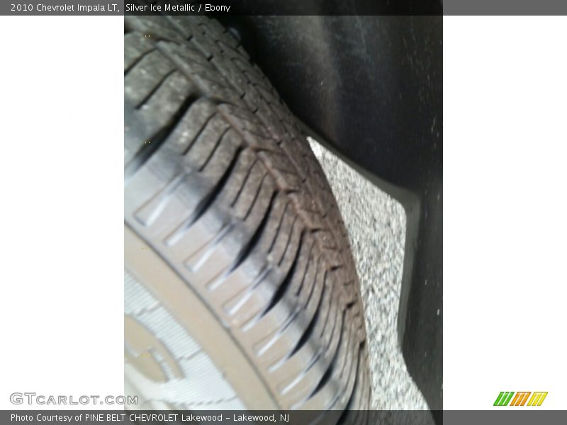 Silver Ice Metallic / Ebony 2010 Chevrolet Impala LT