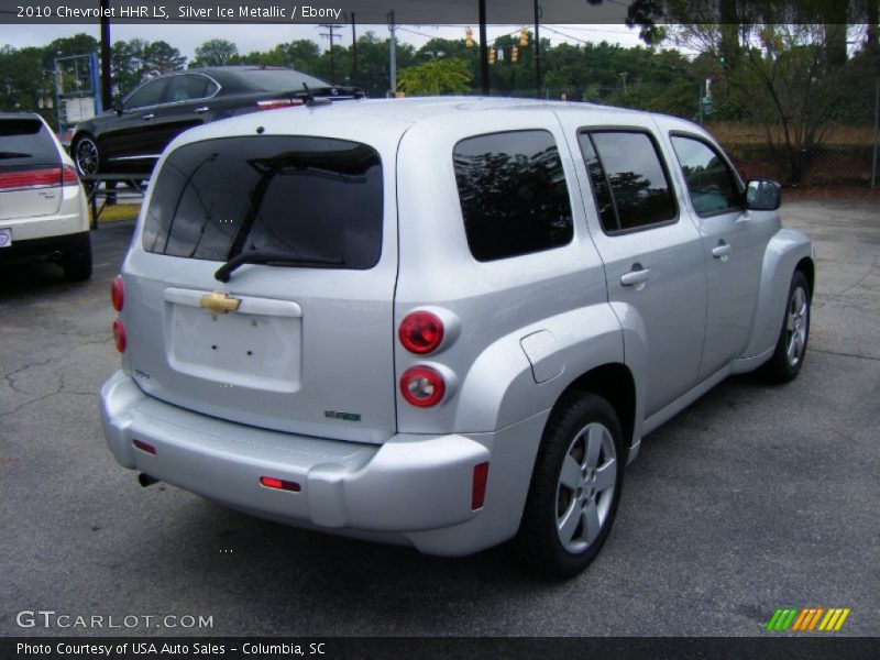 Silver Ice Metallic / Ebony 2010 Chevrolet HHR LS