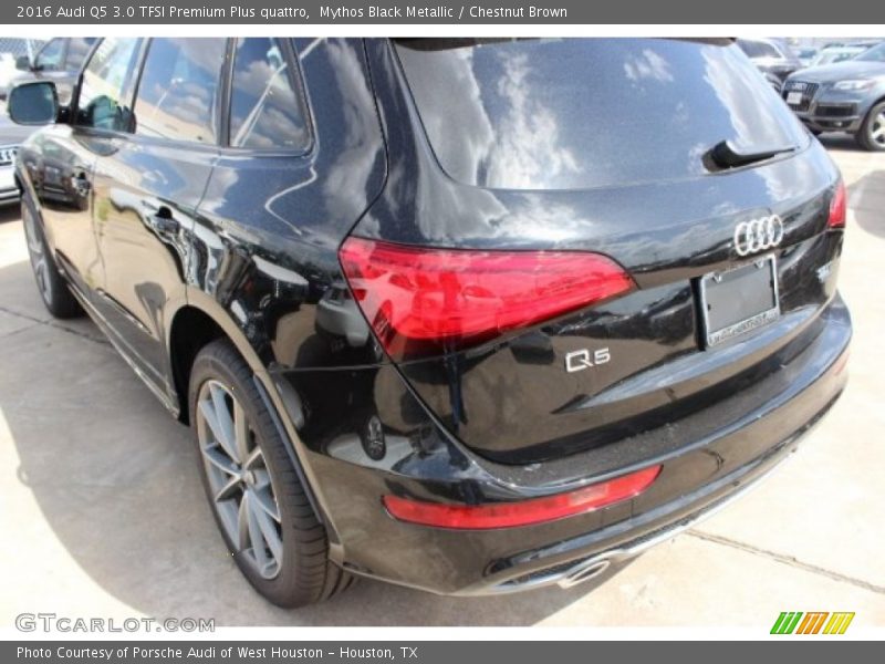 Mythos Black Metallic / Chestnut Brown 2016 Audi Q5 3.0 TFSI Premium Plus quattro