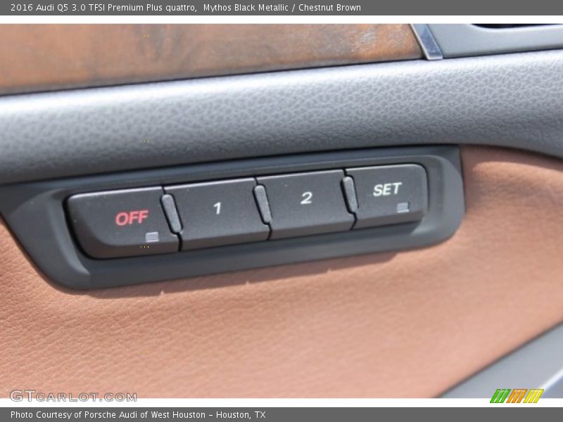 Mythos Black Metallic / Chestnut Brown 2016 Audi Q5 3.0 TFSI Premium Plus quattro