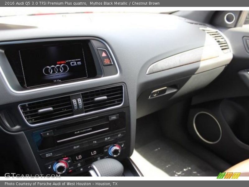 Mythos Black Metallic / Chestnut Brown 2016 Audi Q5 3.0 TFSI Premium Plus quattro