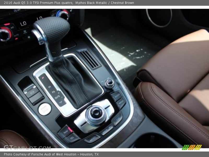 Mythos Black Metallic / Chestnut Brown 2016 Audi Q5 3.0 TFSI Premium Plus quattro