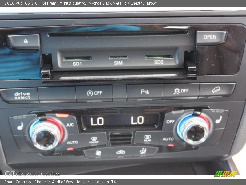 Mythos Black Metallic / Chestnut Brown 2016 Audi Q5 3.0 TFSI Premium Plus quattro