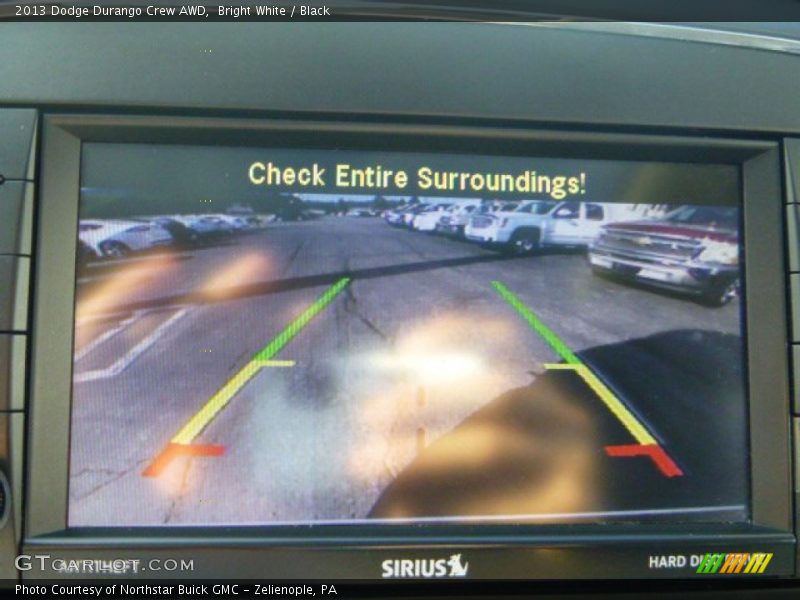 Bright White / Black 2013 Dodge Durango Crew AWD