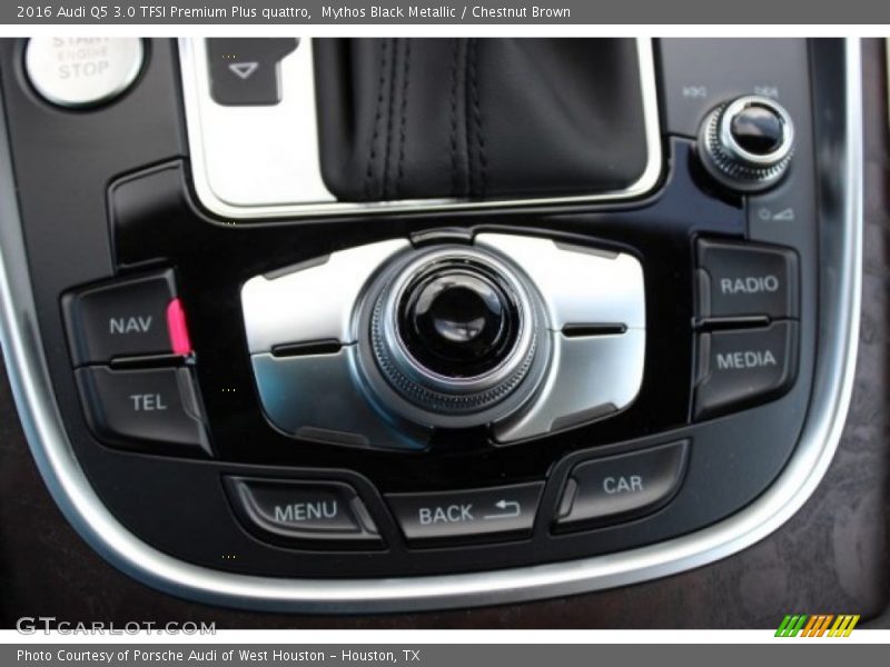 Mythos Black Metallic / Chestnut Brown 2016 Audi Q5 3.0 TFSI Premium Plus quattro