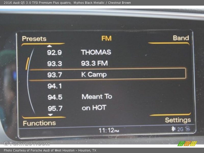 Mythos Black Metallic / Chestnut Brown 2016 Audi Q5 3.0 TFSI Premium Plus quattro