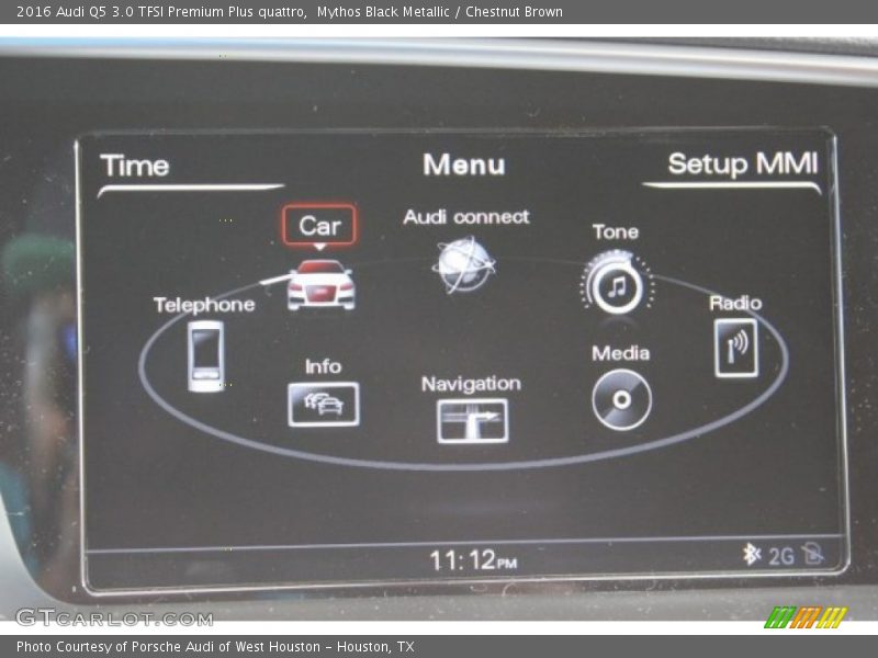 Mythos Black Metallic / Chestnut Brown 2016 Audi Q5 3.0 TFSI Premium Plus quattro