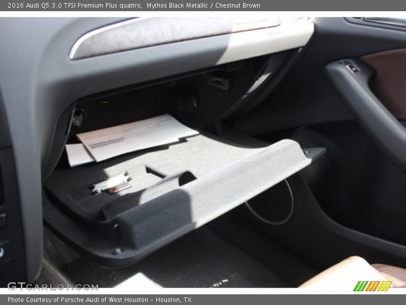 Mythos Black Metallic / Chestnut Brown 2016 Audi Q5 3.0 TFSI Premium Plus quattro