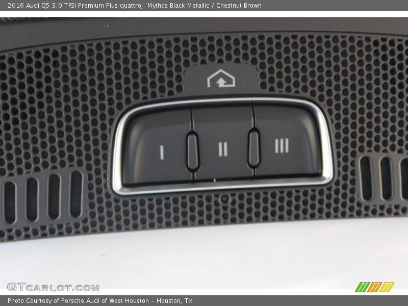 Mythos Black Metallic / Chestnut Brown 2016 Audi Q5 3.0 TFSI Premium Plus quattro