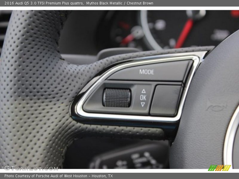 Mythos Black Metallic / Chestnut Brown 2016 Audi Q5 3.0 TFSI Premium Plus quattro