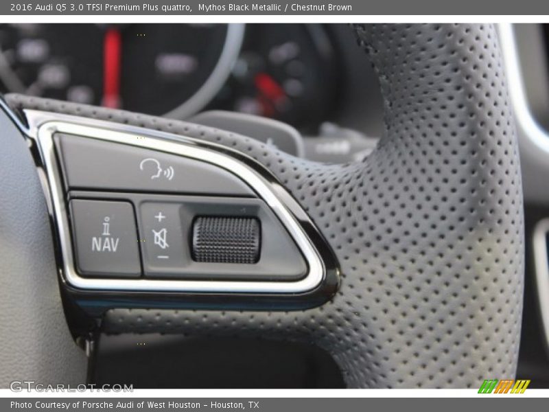 Mythos Black Metallic / Chestnut Brown 2016 Audi Q5 3.0 TFSI Premium Plus quattro