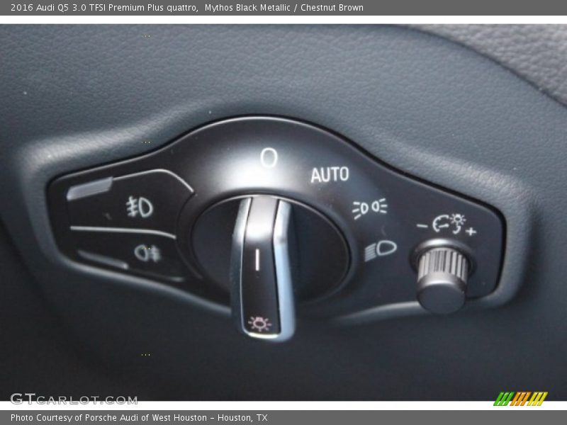 Mythos Black Metallic / Chestnut Brown 2016 Audi Q5 3.0 TFSI Premium Plus quattro